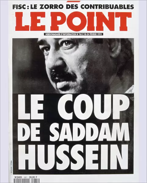 Front cover of Le Point, Febuary 1991