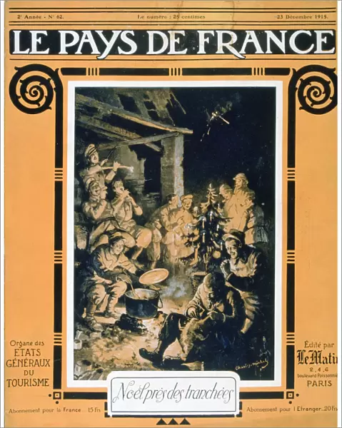 Front cover of Le Pays de France, 23rd December 1915