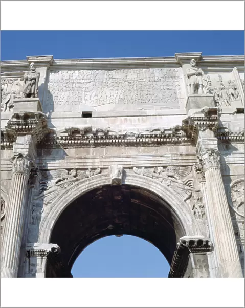 Arch of Constantine, Rome, 4th century