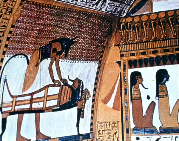 Chapel Interior, Anubis, Thebes, Egypt