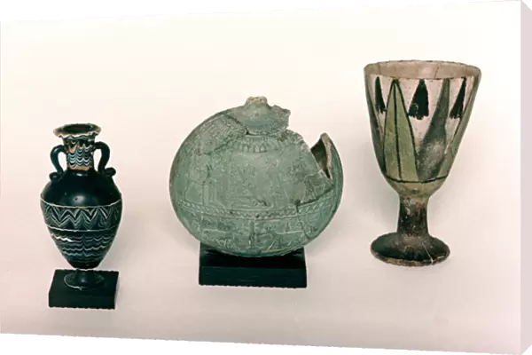 Various Egyptian Containers