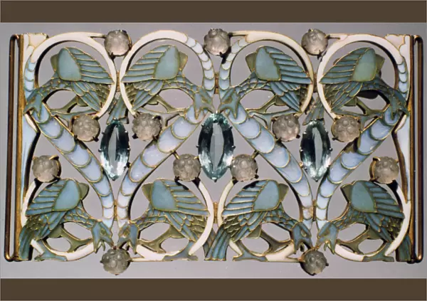 Plaque, late 19th  /  20th century. Artist: Rene Lalique