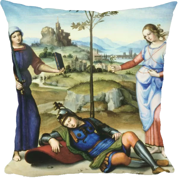 Vision of a Knight, c1504. Artist: Raphael