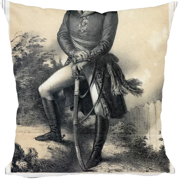 Jean-Baptiste Jourdan, marshal of France, 19th century. Artist: Jules Alfred Vincent Rigo
