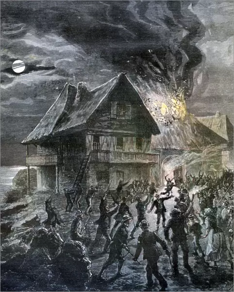 The Revolt on the Island of Sercq, 1892. Artist: Henri Meyer