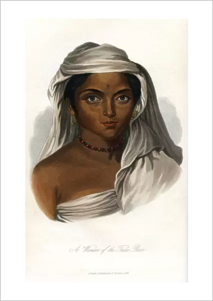 A Woman of the Tuda Race, 1848