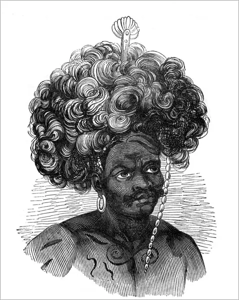 Native of the Papua Islands, 1848