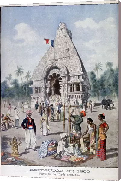 The French India pavilion at the Universal Exhibition of 1900, Paris, 1900