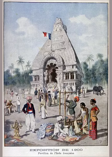 The French India pavilion at the Universal Exhibition of 1900, Paris, 1900