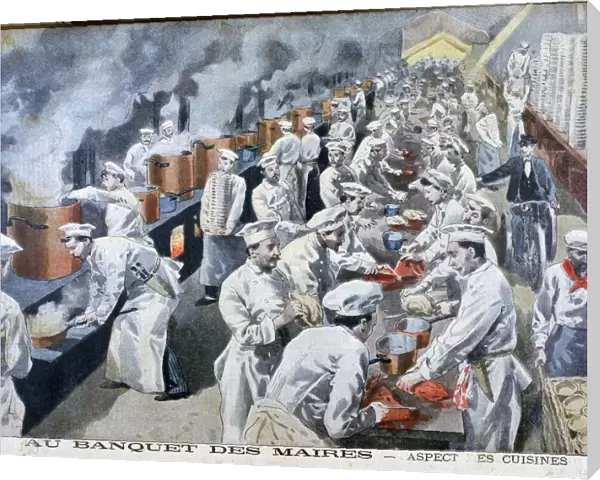 Mayors Banquet, Paris, 1900