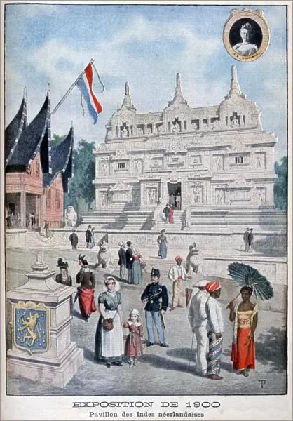 The Netherlands Indies pavilion at the Universal Exhibition of 1900, Paris, 1900