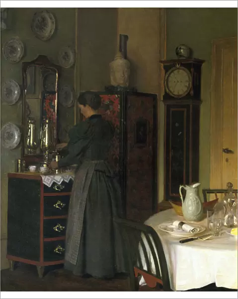 Tea-time, 1898 Artist: Valdemar Kornerup