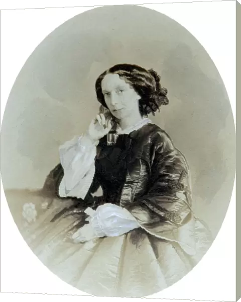 Empress Maria Alexandrovna of Russia, late 1850s. Artist: Andrei Deniere