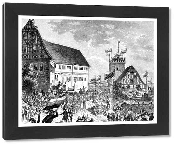 The Wartburg festival, Germany, 12 June 1848