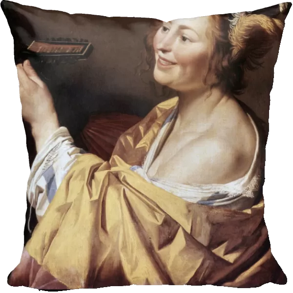 The Luteplayer, 1624. Artist: Gerrit van Honthorst