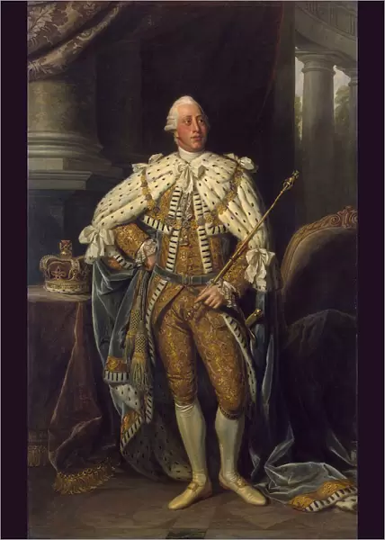 Portrait of the King George III of the United Kingdom, (1738-1820), 1773