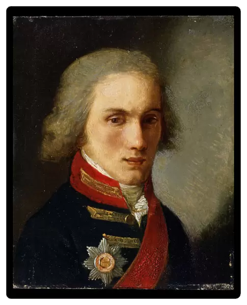 Portrait of the Author Count Pyotr Vyazemsky, 19th century. Artist: Salvatore Tonci