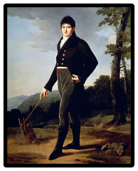 Portrait of Count Andrey Bezborodko, 1804. Artist: Robert Lefevre
