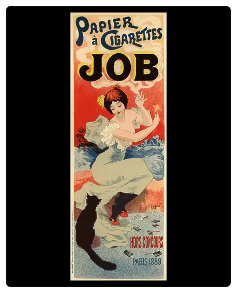 Advertising Poster for the tissue paper Job, c. 1900. Artist: Meunier, Henri (1873-1922)