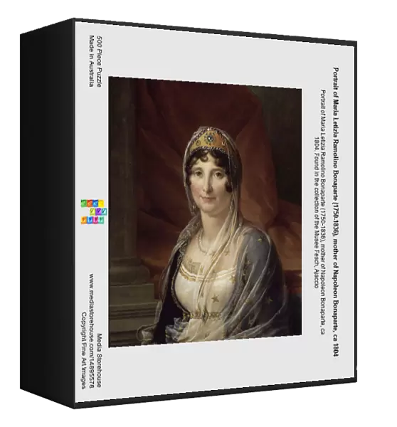 Portrait of Maria Letizia Ramolino Bonaparte (1750-1836), mother of Napoleon Bonaparte, ca 1804. Artist: Gerard, Francois Pascal Simon (1770-1837)