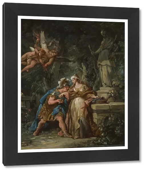 Jason swearing Eternal Affection to Medea, 1743. Artist: Troy, Jean-Francois de (1679-1752)