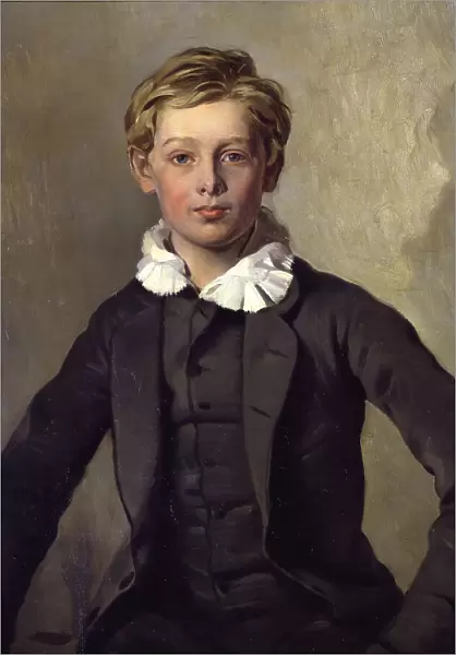 Portrait of Count Hans Haubold von Einsiedel, 1855. Artist: Rayski, Louis Ferdinand von (1806-1890)
