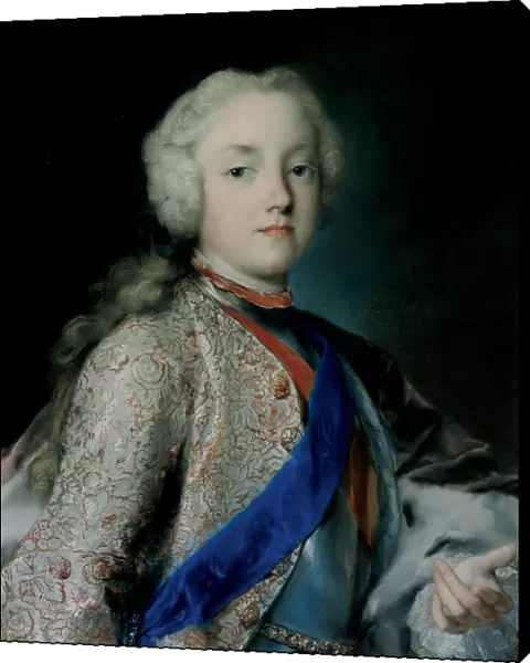 Crown Prince Frederick Christian of Saxony (1722-1763), 1739-1740. Artist: Carriera, Rosalba Giovanna (1657-1757)