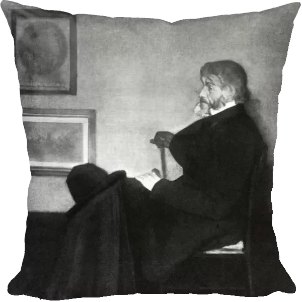 Thomas Carlyle, Scottish essayist, satirist, and historian, c1873. Artist: James Abbott McNeill Whistler