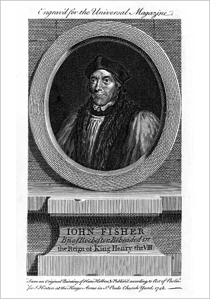Saint John Fisher, English Catholic bishop, cardinal and martyr, (1748)
