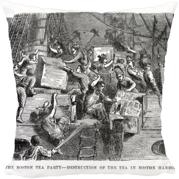 The Boston Tea Party, 16 December 1773, (1872)