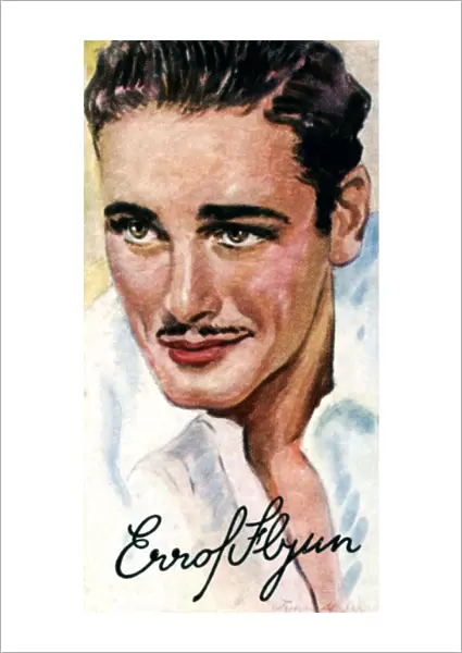 Errol Leslie Thomson Flynn, (1909-1959), Australian film actor, 20th century