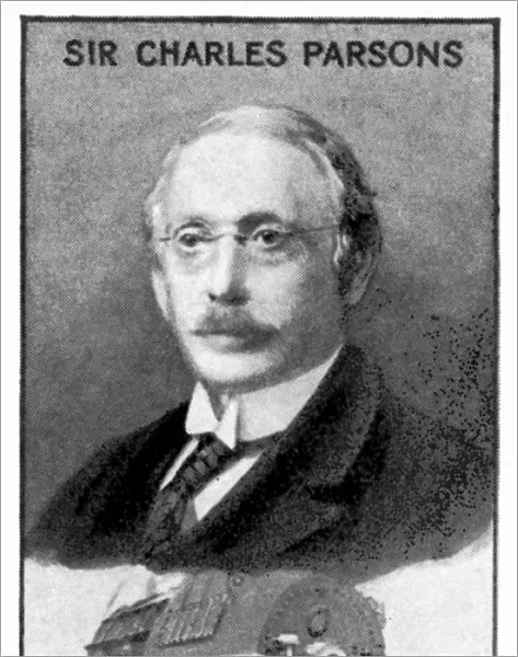 Sir Charles Algernon Parsons, Irish engineer, (c1924)