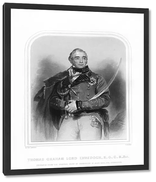 Thomas Graham, Lord Lynedoch, Scottish aristocrat, politician and soldier, (1870). Artist: G Stoddart