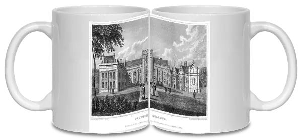 Dulwich College, London, 1829. Artist: J Rogers