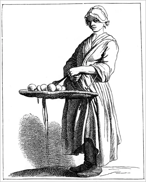 Fruit Seller, 1737-1742. Artist: Bouchardon