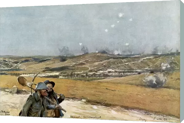 The Hills and Fort of Douaumont, Verdun, France, 18 March 1916, (1926)