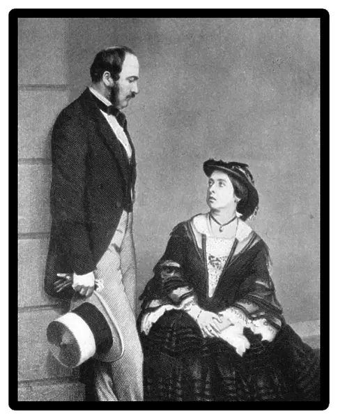 Queen Victoria and the Prince Consort, 1860
