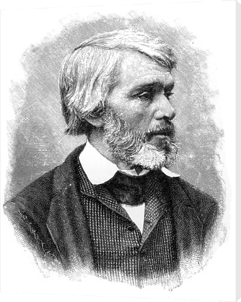 Thomas Carlyle, 19th century Scottish essayist, satirist, and historian, (1903)