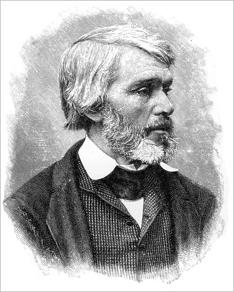 Thomas Carlyle, 19th century Scottish essayist, satirist, and historian, (1903)