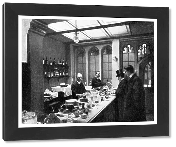 The Lobby Bar, House of Commons, Westminster, London, c1905