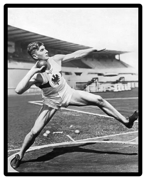 Hans Heinrich Sievert, German athlete, 1936
