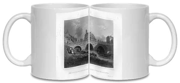 The Race Bridge Fair Mount Water Works, Philadelphia, Pennsylvania, USA, 1855. Artist: J Andrews