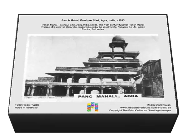 Panch Mahal, Fatehpur Sikri, Agra, India, c1925
