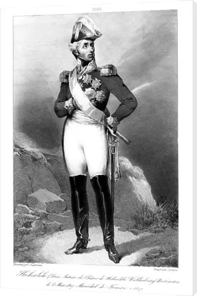 Louis Aloy de Hohenlohe-Waldenburg-Bartenstein (1765-1829), Marshal of France, 1839. Artist: Joubert