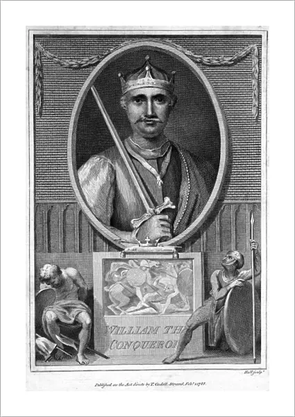 William the Conqueror, (1788). Artist: Hall