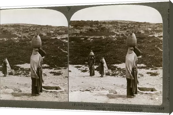 The village of Imwas (Emmaus), Palestine, 1900. Artist: Underwood & Underwood
