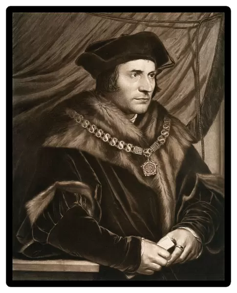 Sir Thomas More, 1527, (1902). Artist: Hans Holbein the Younger