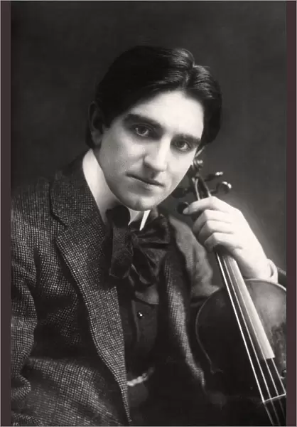 Rohan Clensy, Irish violinist, 1907. Artist: Rotary Photo