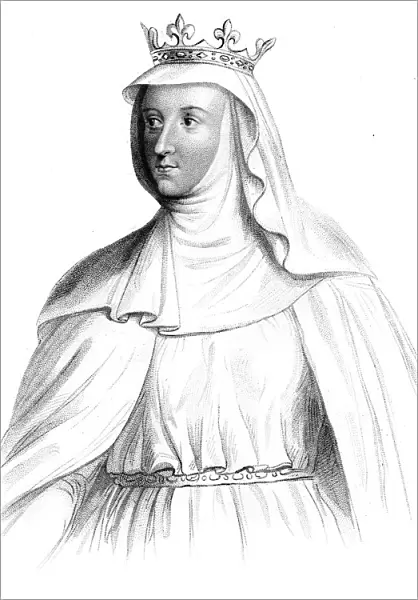 Marguerite of France, Queen of Edward I of England. Artist: Henry Colburn