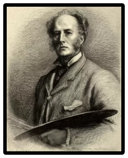 John Everett Millais, British artist, c1880-1882. Artist: Charles Waltner